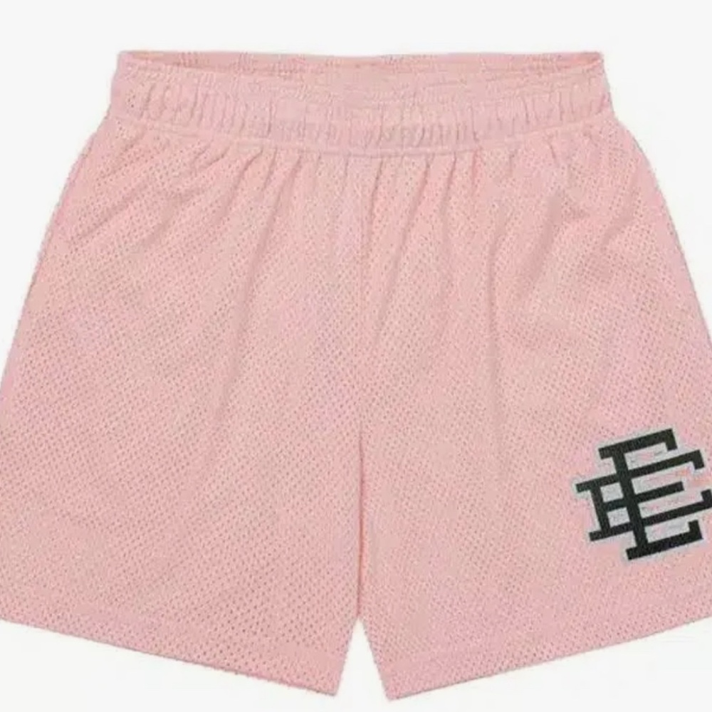 Eric Emanuel Pink Netted Shorts